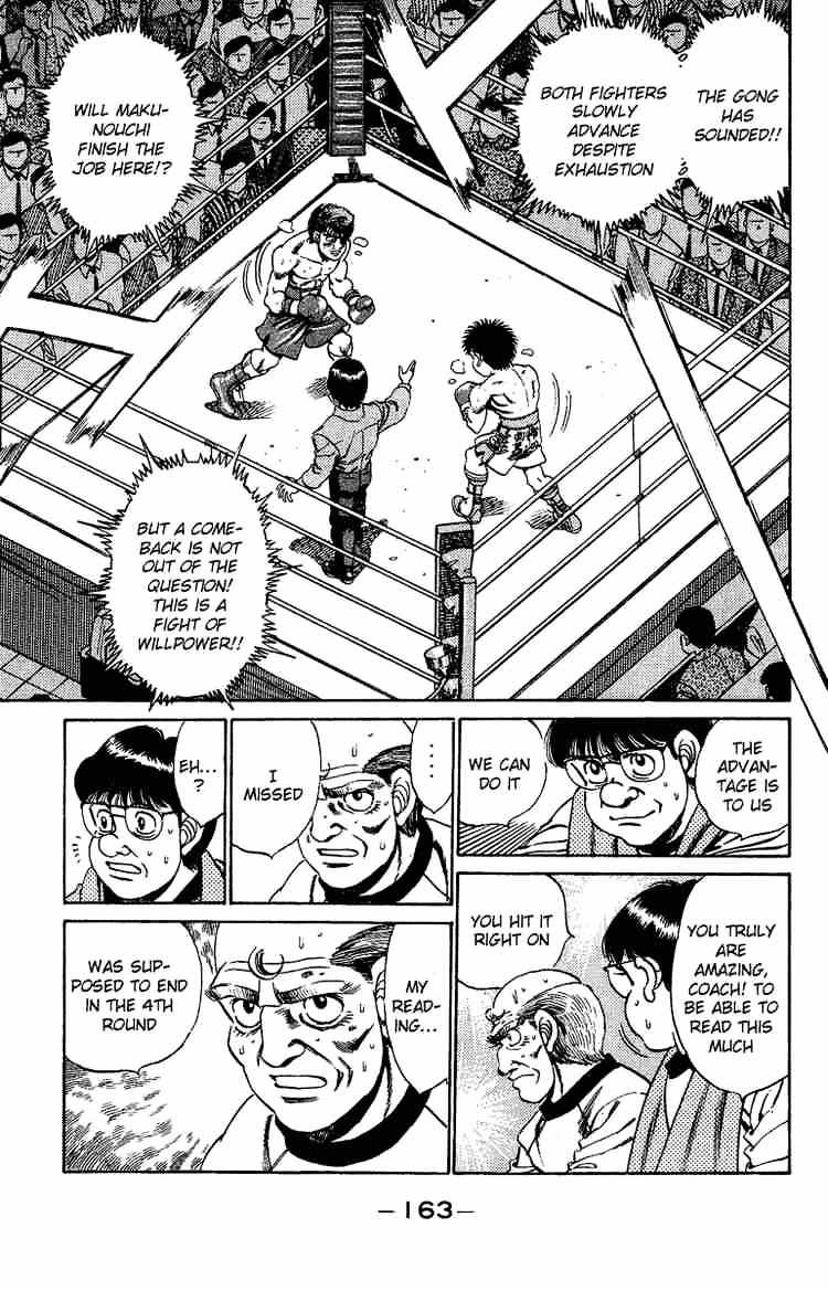 Hajime no Ippo: Fighting Spirit, Chapter 168 image 05